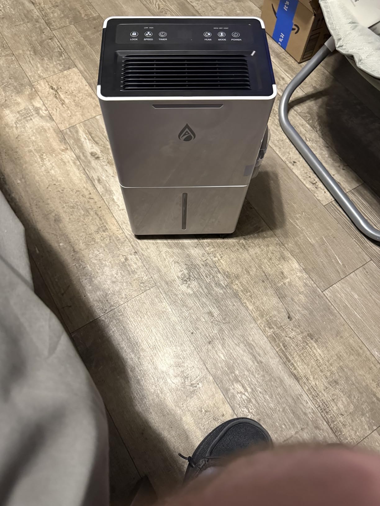 1500 Sq. ft Dehumidifier for Basement and Large Room, 21 Pints Dehumidifiers for Home with Drain Hose, Intelligent Humidity Control, 3 Modes, 24H Timer, Ideal for RV, Bathroom, Bedroom - Customer Photo 1