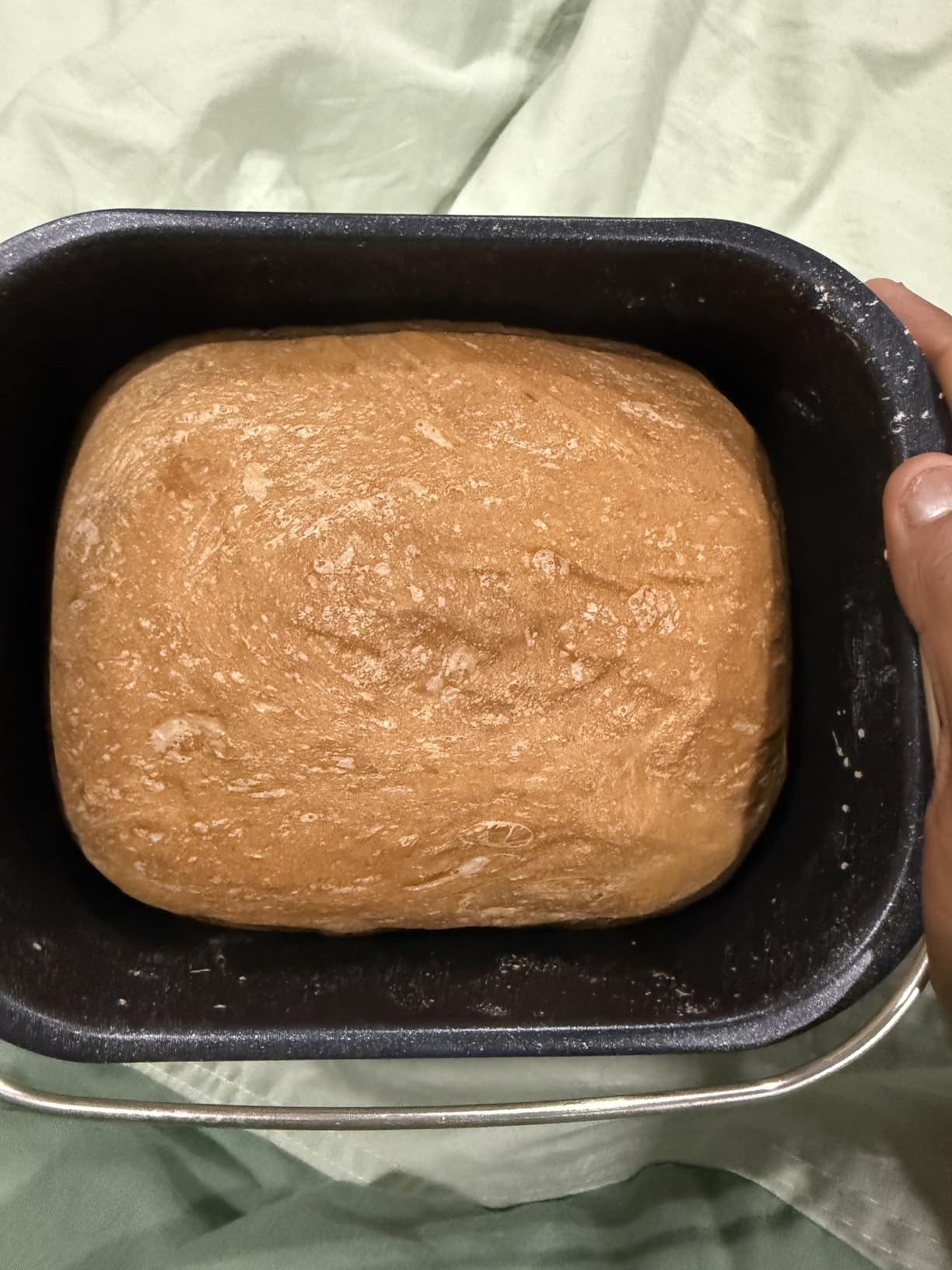 2LB Bread Maker Machine, OSIPOTO 17 in 1 Automatic Stainless Steel Bread Machine, Non-stick, Beginner-Friendly Controls, 15 Hour Timer, Easy to Clean Low Noise, High Success Rate for Homemade Bread - Customer Photo 1