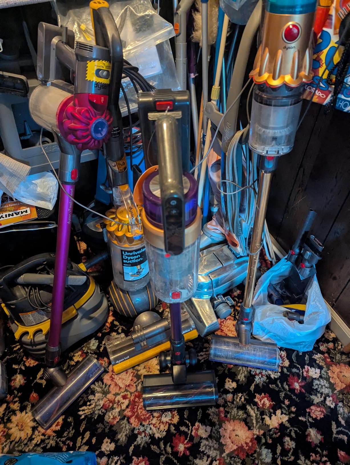 Cordless Vacuum Cleaner, 600W 50KPA 65 Mins Vacuum Cleaners for Home, Cordless Stick Vacuum with Powerful Suction, Wall Mount Charging Dock, Rechargeable Vacuum for Pet Hair/Carpet/Hardwood Floors - Customer Photo 1