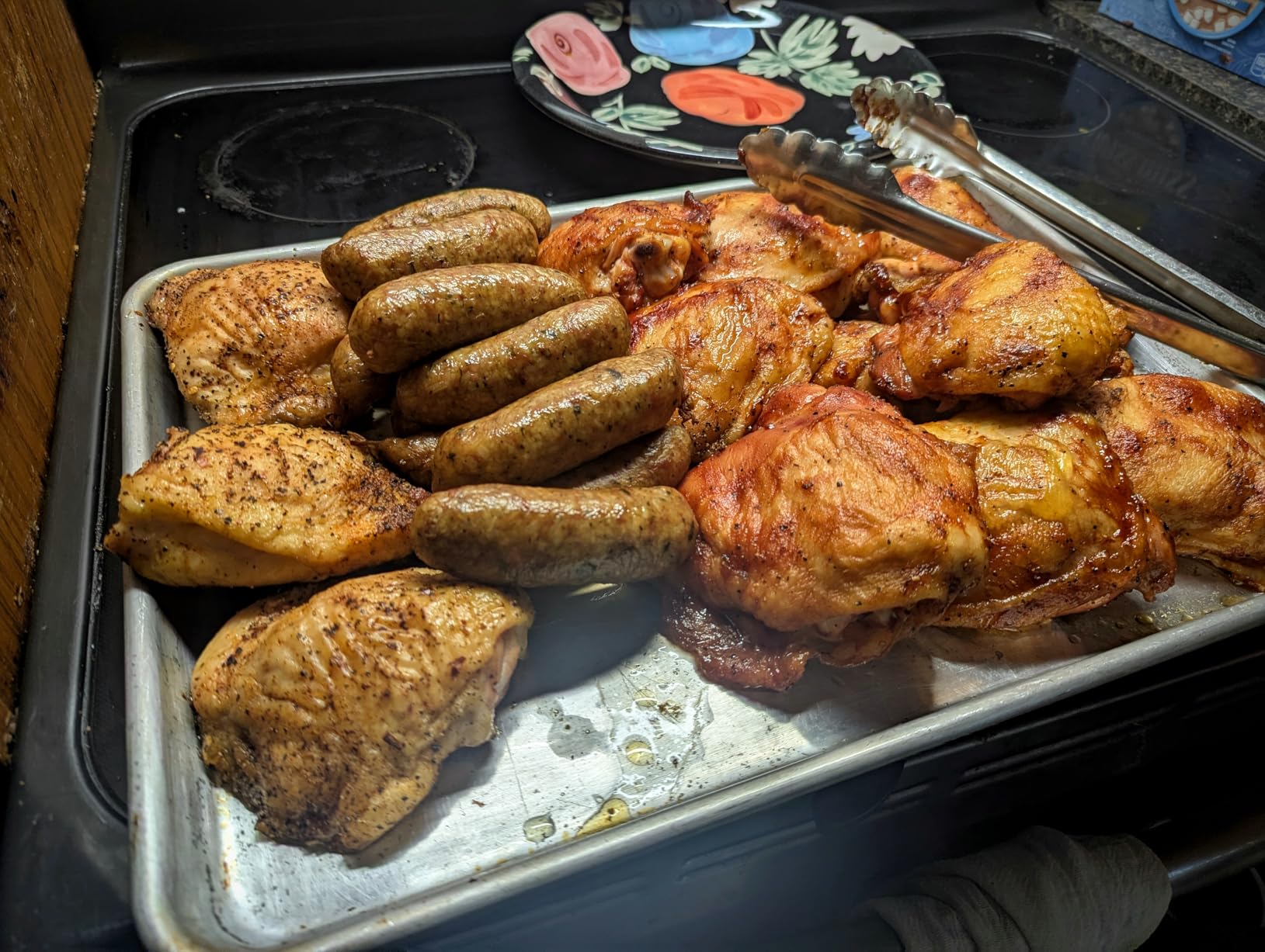 Traeger Grills Woodridge Electric Wood Pellet Grill and Smoker, Wi-Fi Temperature Control up to 500 Degrees, 860 Sq. In. Cooking Capacity, 6-in-1 for Outdoor Grilling, Smoking, and BBQ, TFB86MLH - Customer Photo 1