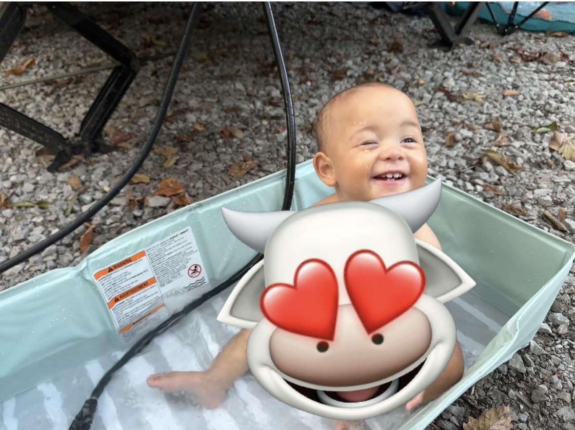 Ingenuity Tuckaway Toddler Folding Tub, Converts Shower to Tub, Folds to Store, Easy to Clean, No Assembly Required, Portable Baby Bathtub for Travel, 12M-5Y Customer Review Ingenuity Tuckaway Toddler Folding Tub, Converts Shower to Tub, Folds to Store, Easy to Clean, No Assembly Required, Portable Baby Bathtub for Travel, 12M-5Y - Customer Photo 1