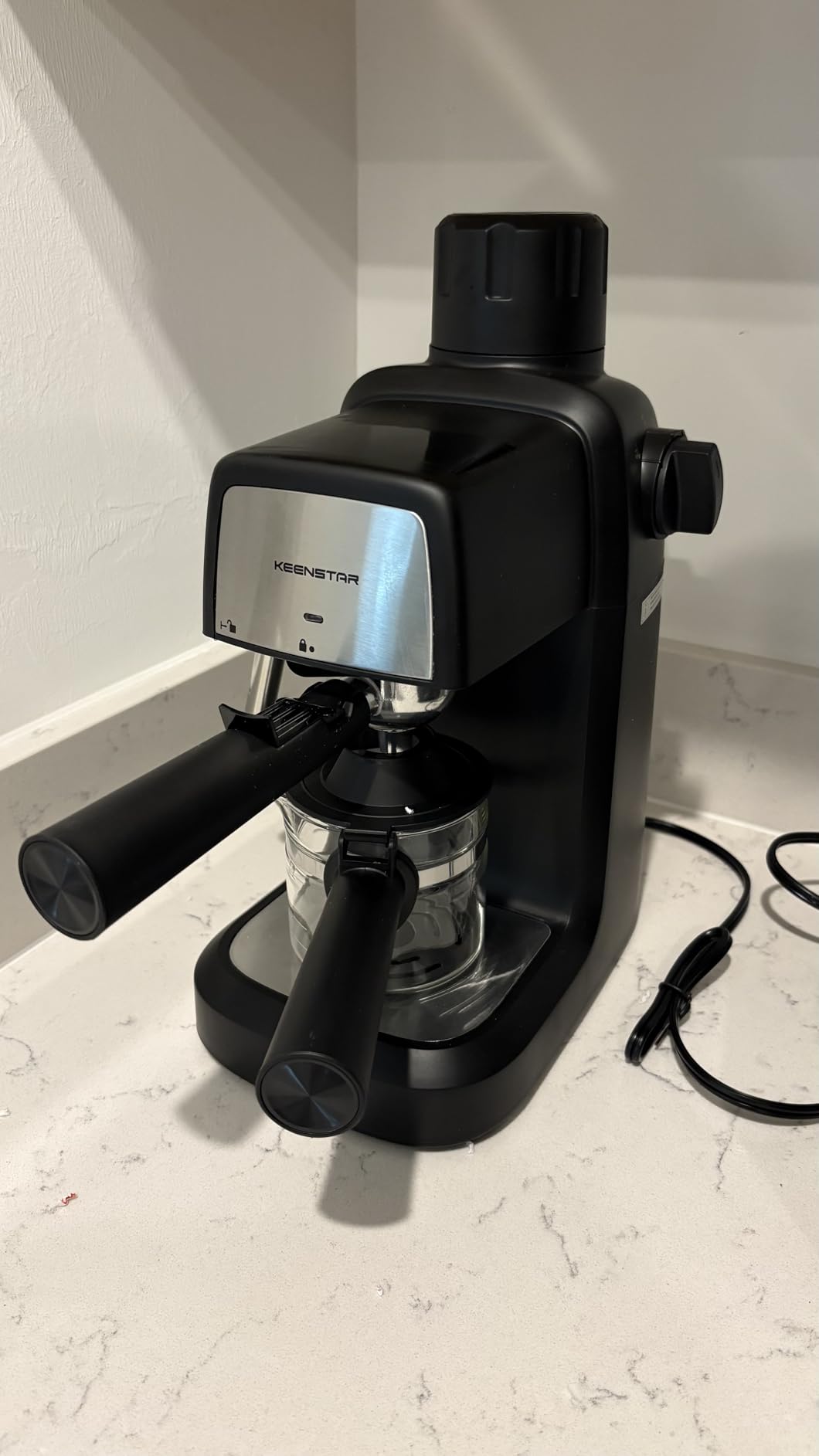 3.5Bar Espresso Machine with Milk Frother - Customer Photo