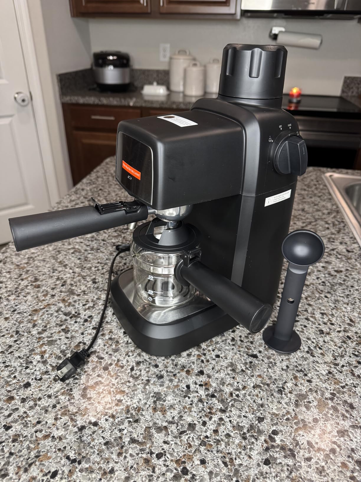 3.5Bar Espresso Machine with Milk Frother - Customer Photo
