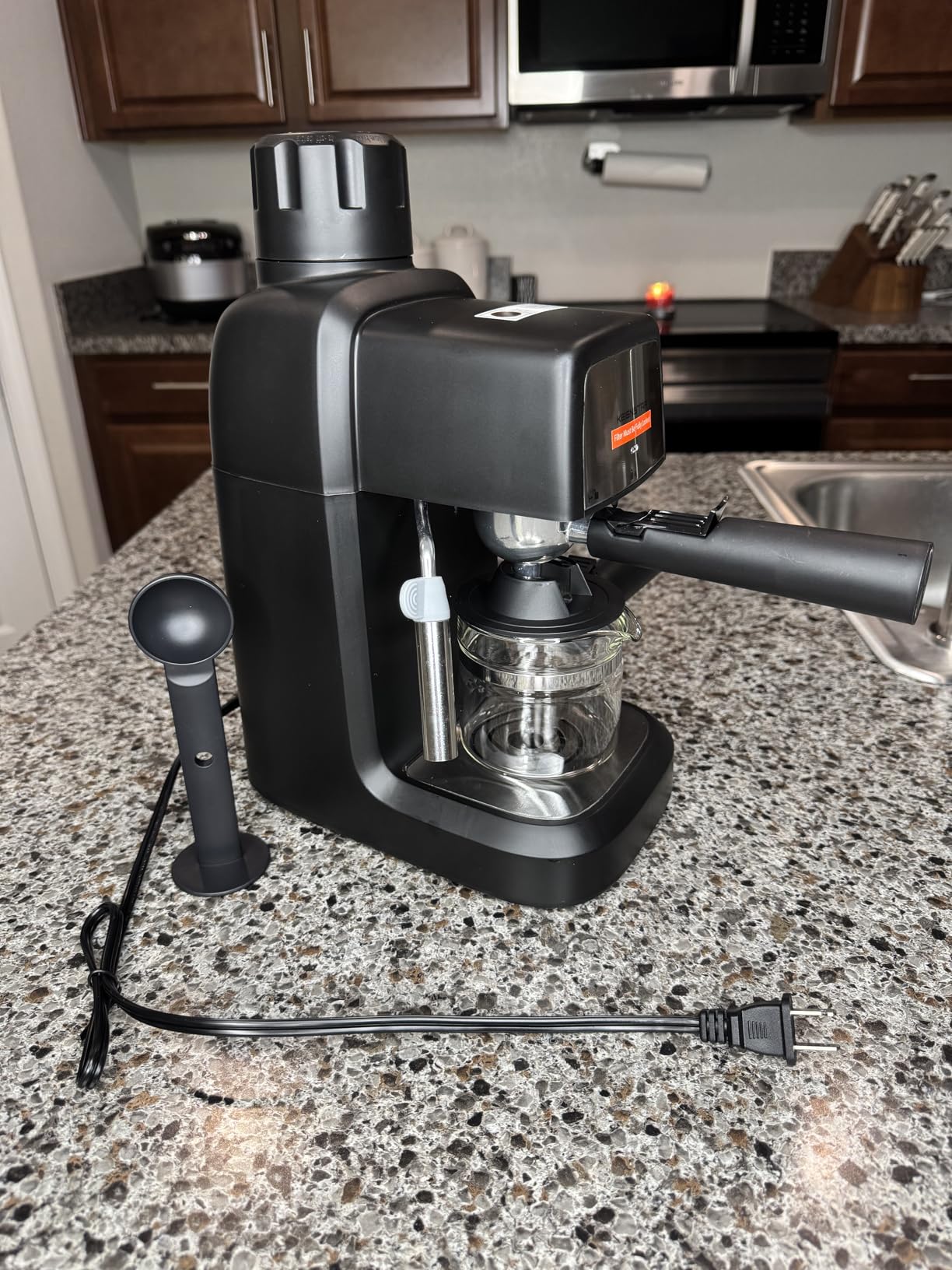 3.5Bar Espresso Machine with Milk Frother - Customer Photo