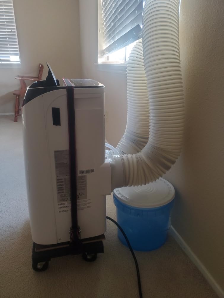 Inverter 16000BTU Portable Air Conditioners with Remote, Free Stand Cooling Portable AC Unit for Room up to 800 sq.ft, with Dehumidifier & Fan, Dual Hose, Quiet Sleep Mode(45dB), Windows Kit - Customer Photo 1