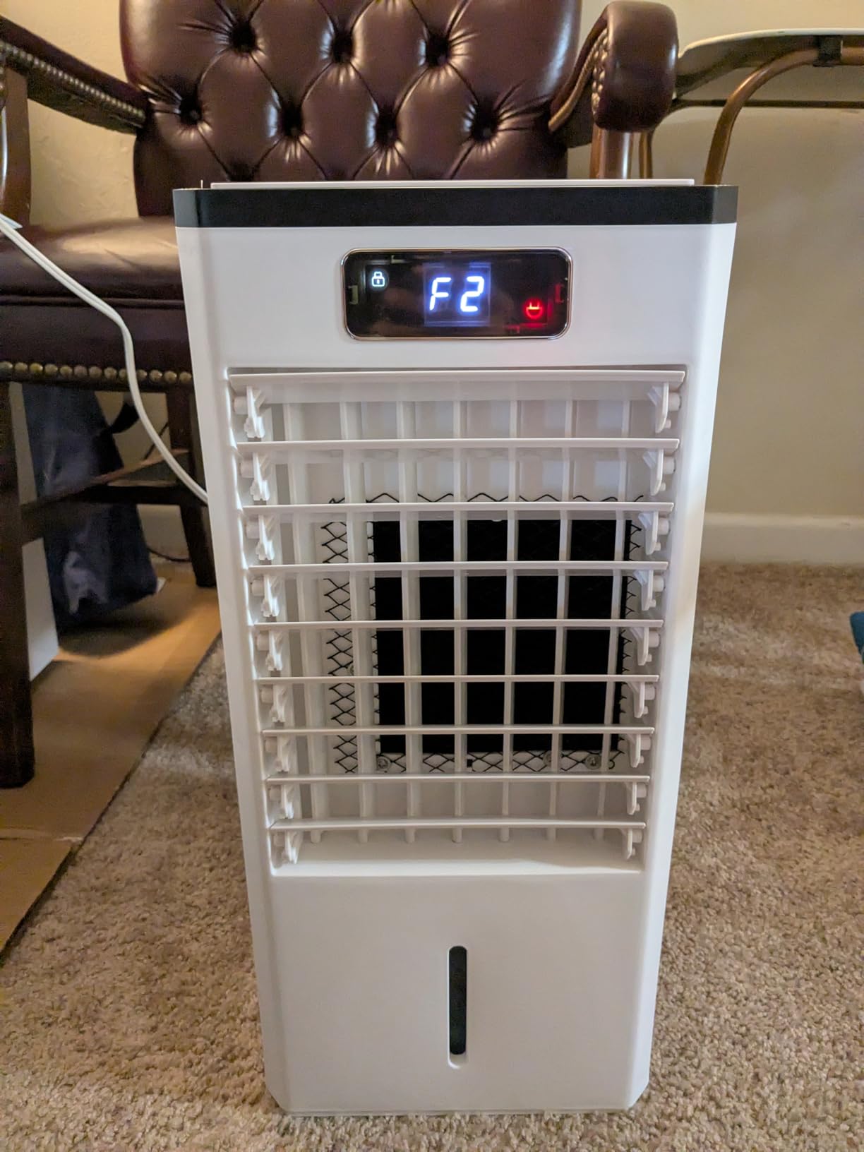 Portable Air Conditioners No Windows Needed, 3-IN-1 Swamp Cooler, Evaporative Air Cooler, 4 Modes & 3 Speeds, 2-Gal Water Tank for Long Cooling, Max 20 FT/S Remote Control, 12 Hours Timer Customer Review Portable Air Conditioners No Windows Needed, 3-IN-1 Swamp Cooler, Evaporative Air Cooler, 4 Modes & 3 Speeds, 2-Gal Water Tank for Long Cooling, Max 20 FT/S Remote Control, 12 Hours Timer - Customer Photo 2