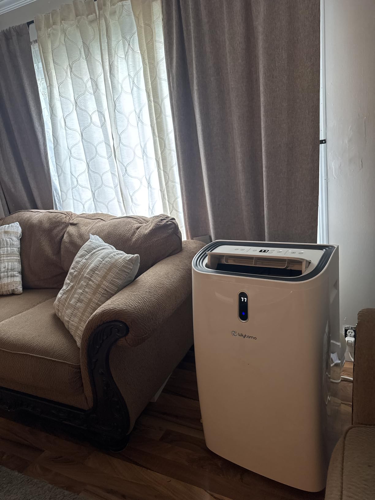 14,000 BTU Portable Air Conditioners Cool Up to 700 Sq.Ft, Cool, Heat, Dehumidifier & Fan 4 in 1 Air Conditioner for Room, Portable AC Unit with Remote/Sleep Mode/Auto Swing Fans/Self Evaporation - Customer Photo 1