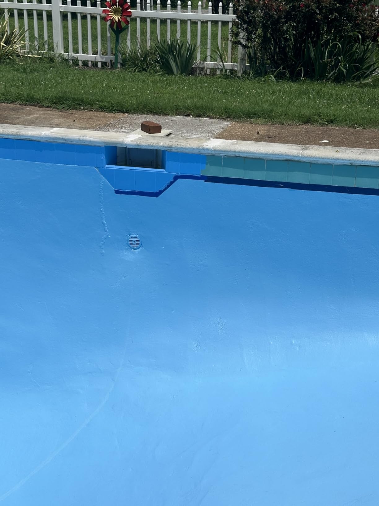 In The Swim Dark Blue Epoxy Swimming Pool Paint - Epoxy-Base, High Gloss, Swimming Pool Paint - Long Lasting Stain Resistant - 1 Gallon - Customer Photo 1