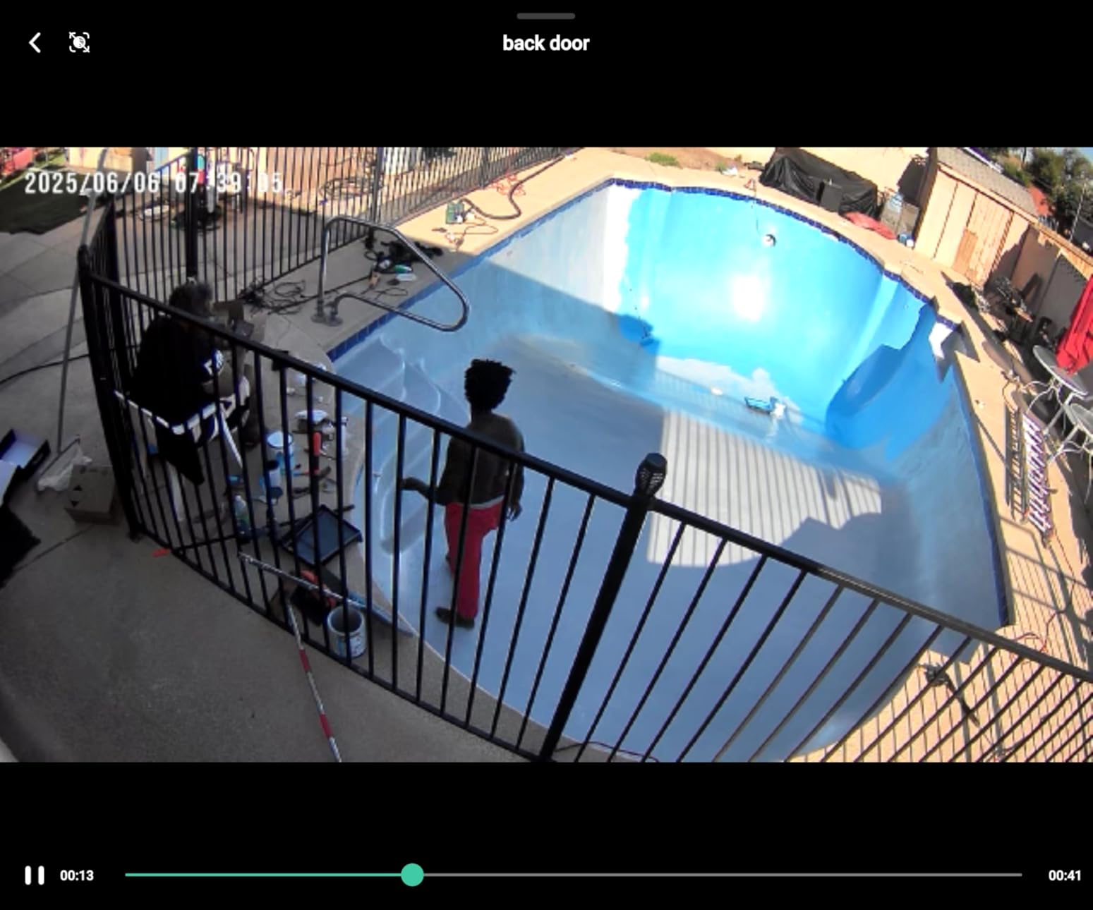 Doheny's Pro-Grade High Build Self-Priming Epoxy Swimming Pool Paint | A Superior Epoxy Coating That - Customer Photo 1