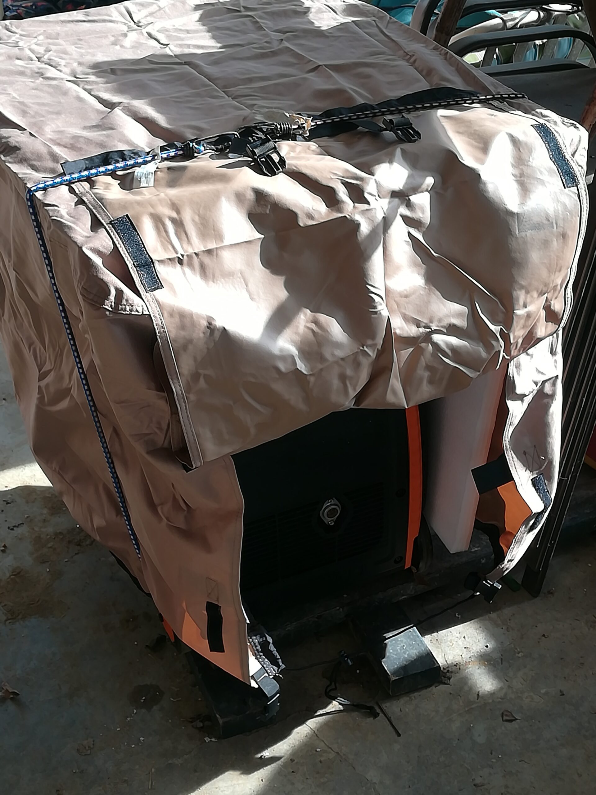 WEN Quiet 6800-Watt Dual Fuel RV-Ready Electric Start Portable Inverter Generator with Fuel Shut Off and CO Watchdog for Electric Vehicle Backup (DF680iX) - Customer Photo 1