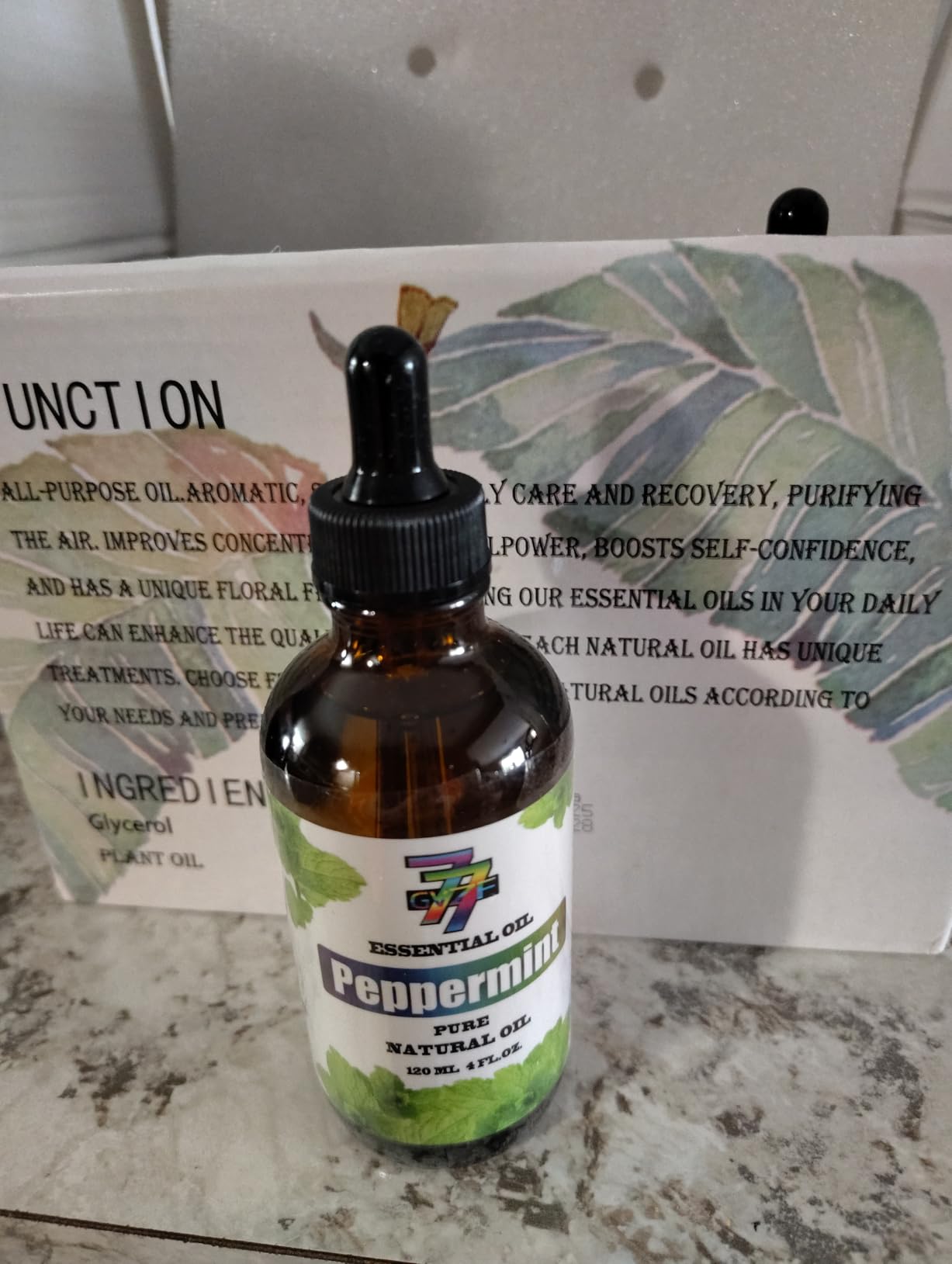 Essential Oil Set - Six Bottles (4 oz/120 ml) of Lavender, Peppermint, Lemon, Sweet Orange, Tea Tree, Eucalyptus Premium Essential Oils for Diffusers, Cleaning Products, Yoga, DIY Soap Candles - Customer Photo 2