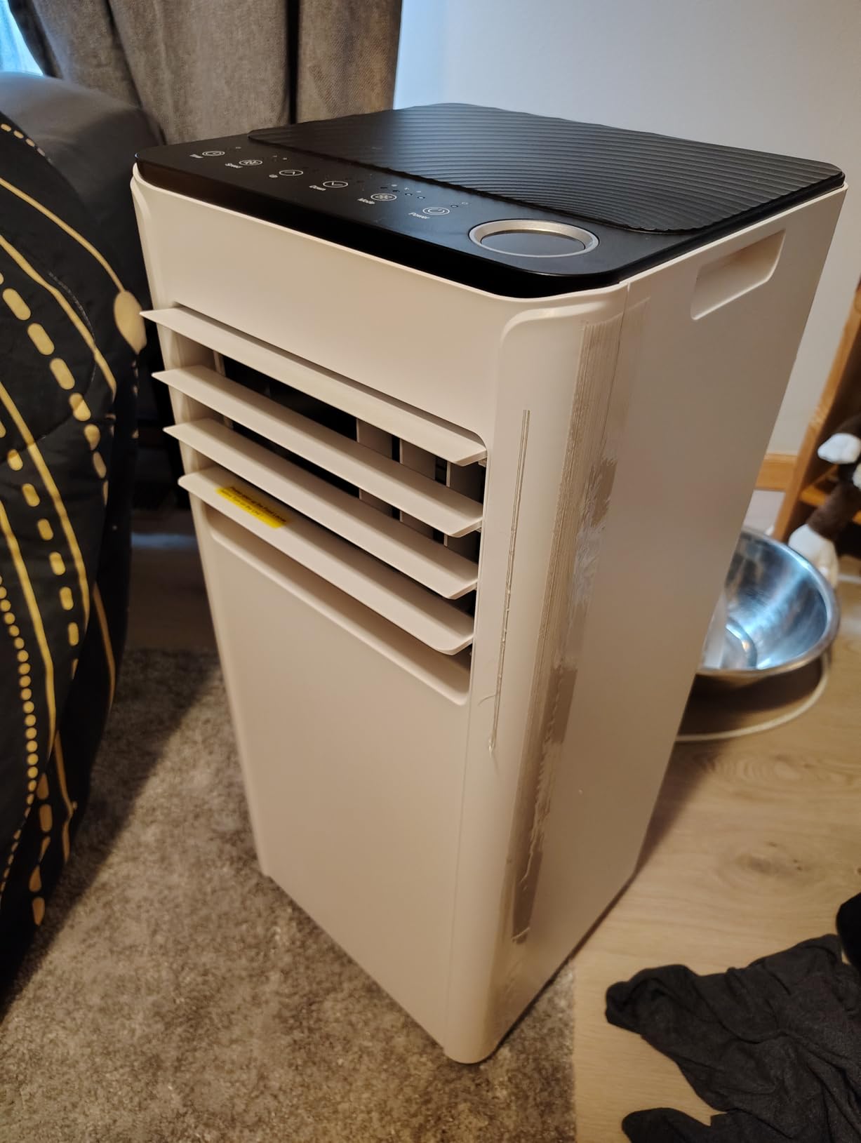 EUHOMY 8,000 BTU Portable Air Conditioners, 4-in-1 Portable AC Unit Up to 350 Sq.Ft, 4 Modes Quiet Air Conditioner with Remote Control, Cool, Fan, Dehumidifier, 24H Timer, Bedroom, Office, Apartments Customer Review EUHOMY 8,000 BTU Portable Air Conditioners, 4-in-1 Portable AC Unit Up to 350 Sq.Ft, 4 Modes Quiet Air Conditioner with Remote Control, Cool, Fan, Dehumidifier, 24H Timer, Bedroom, Office, Apartments - Customer Photo 2