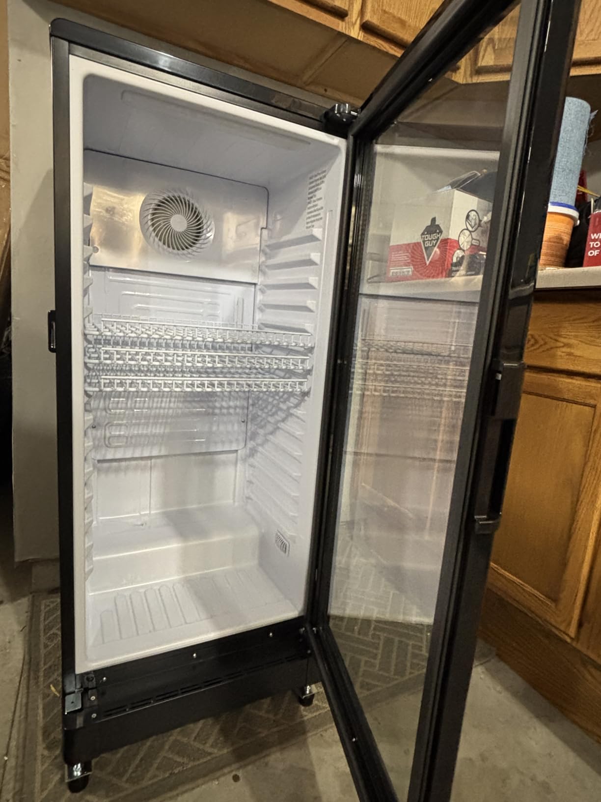 6 Cu.Ft Commercial Refrigerators, Display Fridge with Double-Tempered Glass Door, Beverage Cooler for Bar, Office, Restaurant, Outdoor Beverage Refrigerator with Locking, Key & LED Customer Review 6 Cu.Ft Commercial Refrigerators, Display Fridge with Double-Tempered Glass Door, Beverage Cooler for Bar, Office, Restaurant, Outdoor Beverage Refrigerator with Locking, Key & LED - Customer Photo 1