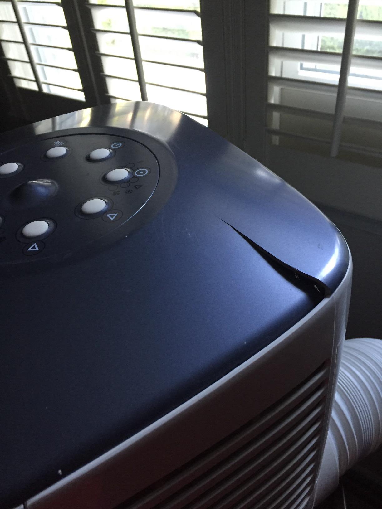 Newair 10,000 BTU Portable Air Conditioner (6,000 BTU DOE), Compact AC Design with Easy Setup Window Venting Kit, Self-Evaporative System, Quiet Operation, Dehumidifying Mode with Remote and Timer - Customer Photo 1