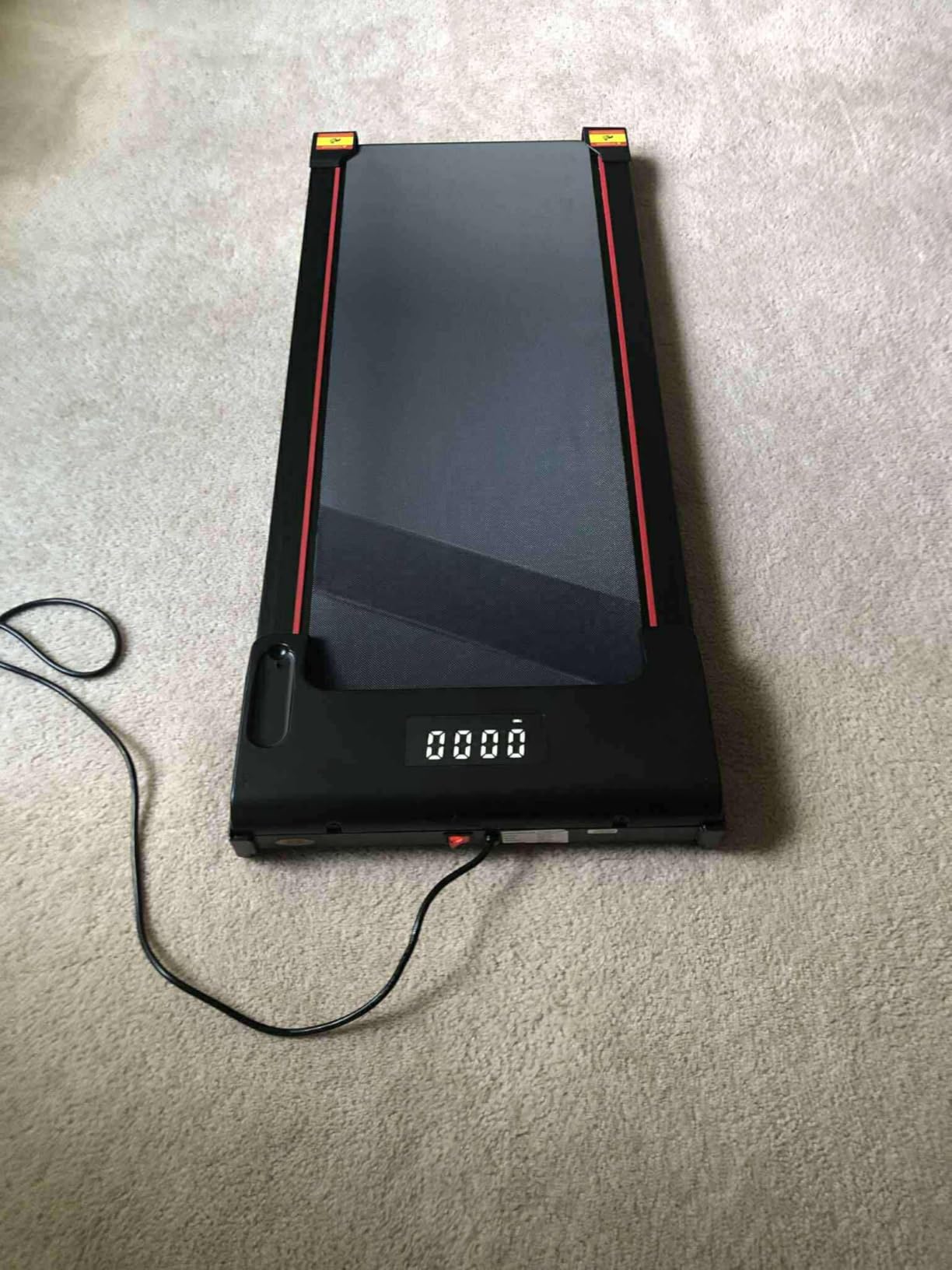 NeoSilent Walking Pad Treadmill Under Desk for Home with BLDC Core and Extra-Large Belt, App and Remote Control, Portable and Compact for Small Space - Customer Photo 2