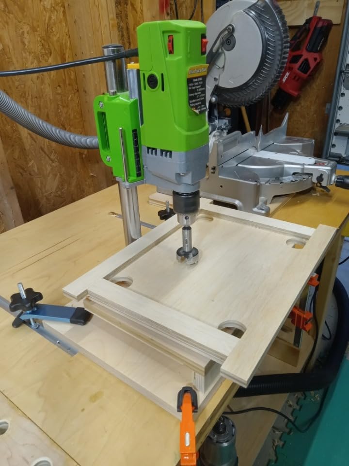 Bachin Bench Drill Stand 800W Brushed digital display Mini Electric Bench Drilling Machine - Customer Photo 1