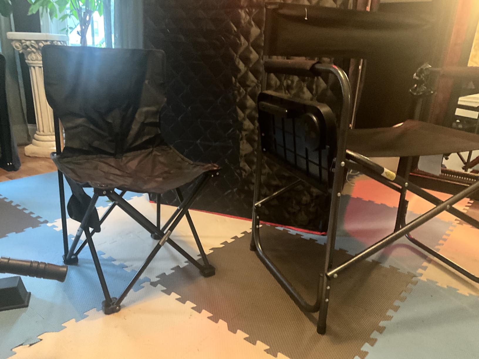 Infrared Home Steam Sauna Box, Portable Personal Full Body Sauna Spa Tent at Home for Relaxation with 660nm Red Light Therapy Lamp, 3L Steamer, Folding Chair, 15 Levels - Customer Photo 2