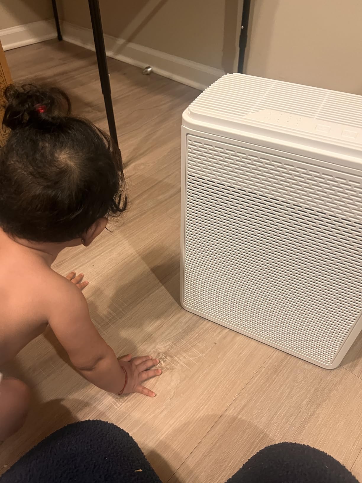 Air Purifiers for Home Pets Covers Up to 1500 Sq Ft,H13 Hepa Filter with Washable Pre-Filter,Pet Hair Dander Smoke Air Cleaner,22 dB Quiet Sleep for Living Room Bedroom Kitchen,P280 (Black) - Customer Photo 2