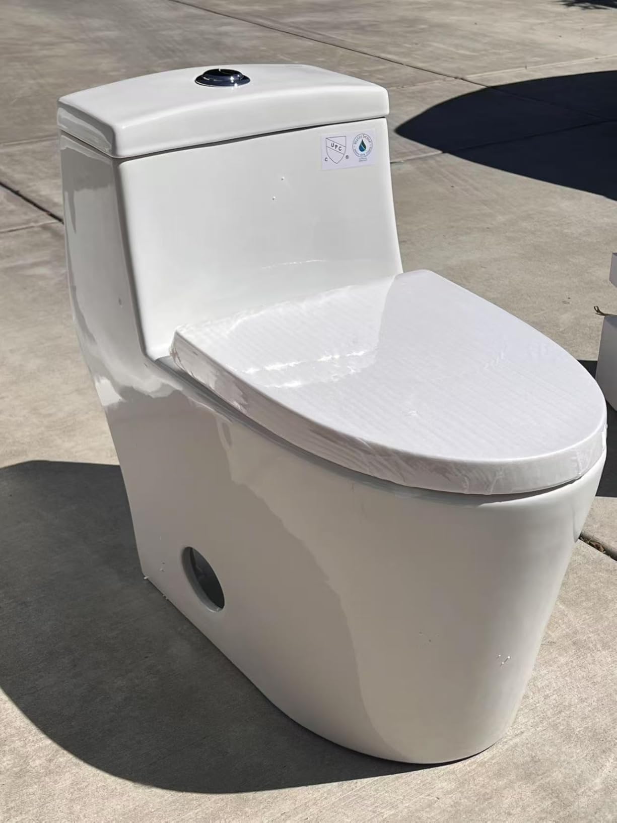 Dual flush toilet - Customer Photo 1