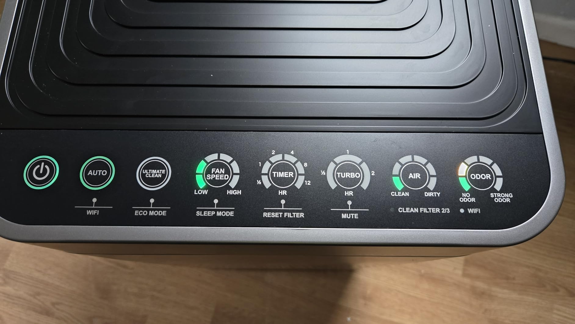 Nuwave Forever Plus Air Purifier for Home with Washable Filter, Massive Areas up to 3,210 Sq Ft, Never Replace Air Filter System, Zero Waste, Zero Filter Replacements, Smart WiFi, 18dB Ultra-Quiet customer photo 2