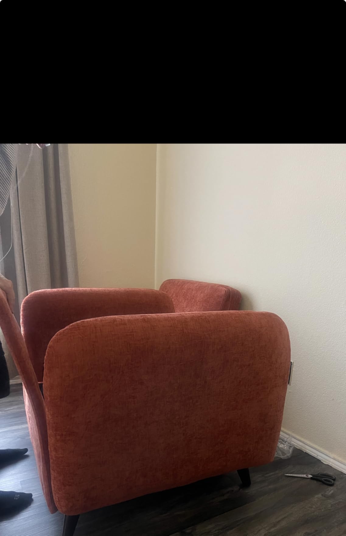 Oversized Accent Chair with All Seats Storage,Comfy Living Room Chairs with 2 Throw Pillow,Upholstered Mid-Century Armchair,24.5'' Deep Seat,Reading Chair for Bedroom,Office,Chenille,Green - Customer Photo 2