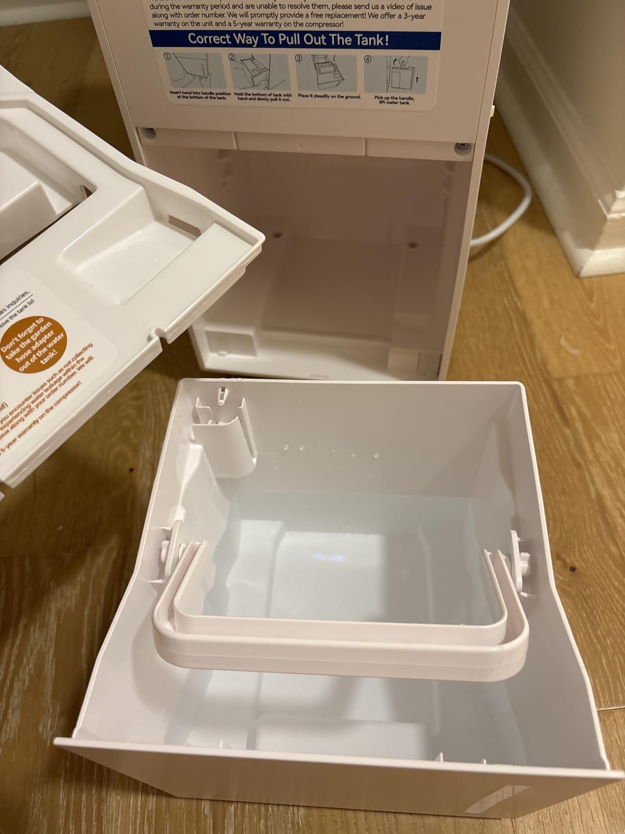 4500 Sq.Ft Most Efficient Energy Star 2024 Dehumidifier,AEOCKY Max 74 Pint/D(Standard 52Pint/D) Smart Compressor Dehumidifier with Drain Hose, Intelligent Humidistat,for Basement,Bedroom,Home,Bathroom Customer Review 4500 Sq.Ft Most Efficient Energy Star 2024 Dehumidifier,AEOCKY Max 74 Pint/D(Standard 52Pint/D) Smart Compressor Dehumidifier with Drain Hose, Intelligent Humidistat,for Basement,Bedroom,Home,Bathroom - Customer Photo 2