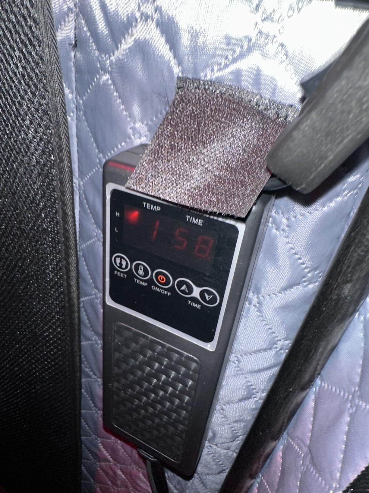 Far Infrared Sauna Box with Red Light Therapy, Portable Dry Sauna for Relaxation, Detoxification, Carbon Crystal Heating - Customer Photo 1
