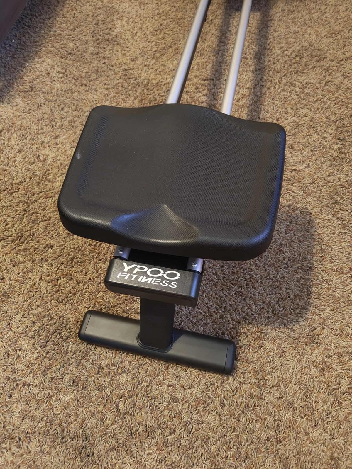 Rowing Machine for Home, 350 LB Capacity, 16-Level Silent Resistance, Magnetic Rowing Machines for Home Foldable, Full-Body Workout Compact Rowing Machine for Cardio & Strength with APP Support - Customer Photo 1