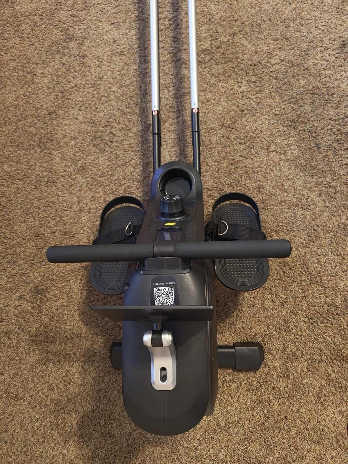 YPOO Rowing Machine for Home - 350 LB Capacity, 16-Level Silent Resistance, Magnetic Rowing Machines for Home Foldable, Full-Body Workout with APP Support - Customer Photo 2