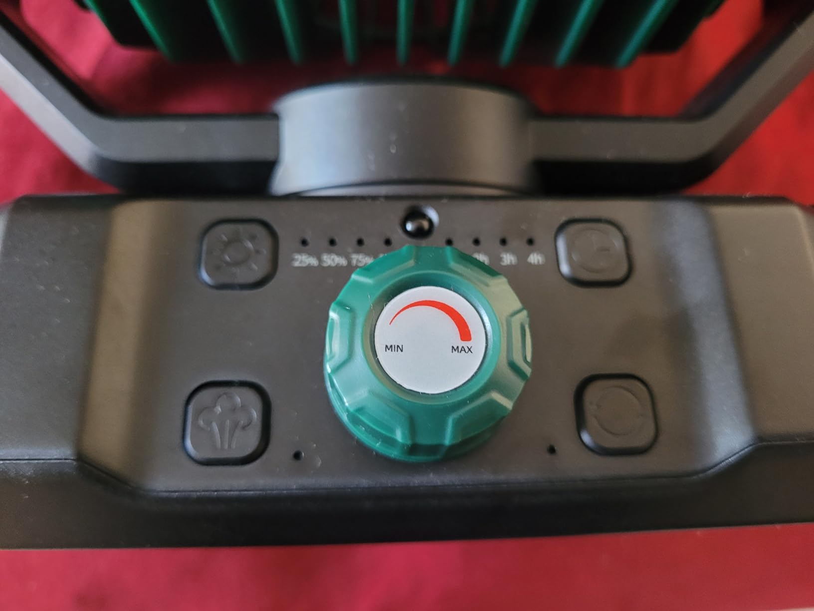 Camping Fan Rechargeable - 30000mAh Battery Powered Misting Fan for Outdoor Beach Tent - Portable Battery Operated Tent Air Conditioner for Camping - Glamping Essentials - Customer Photo 2