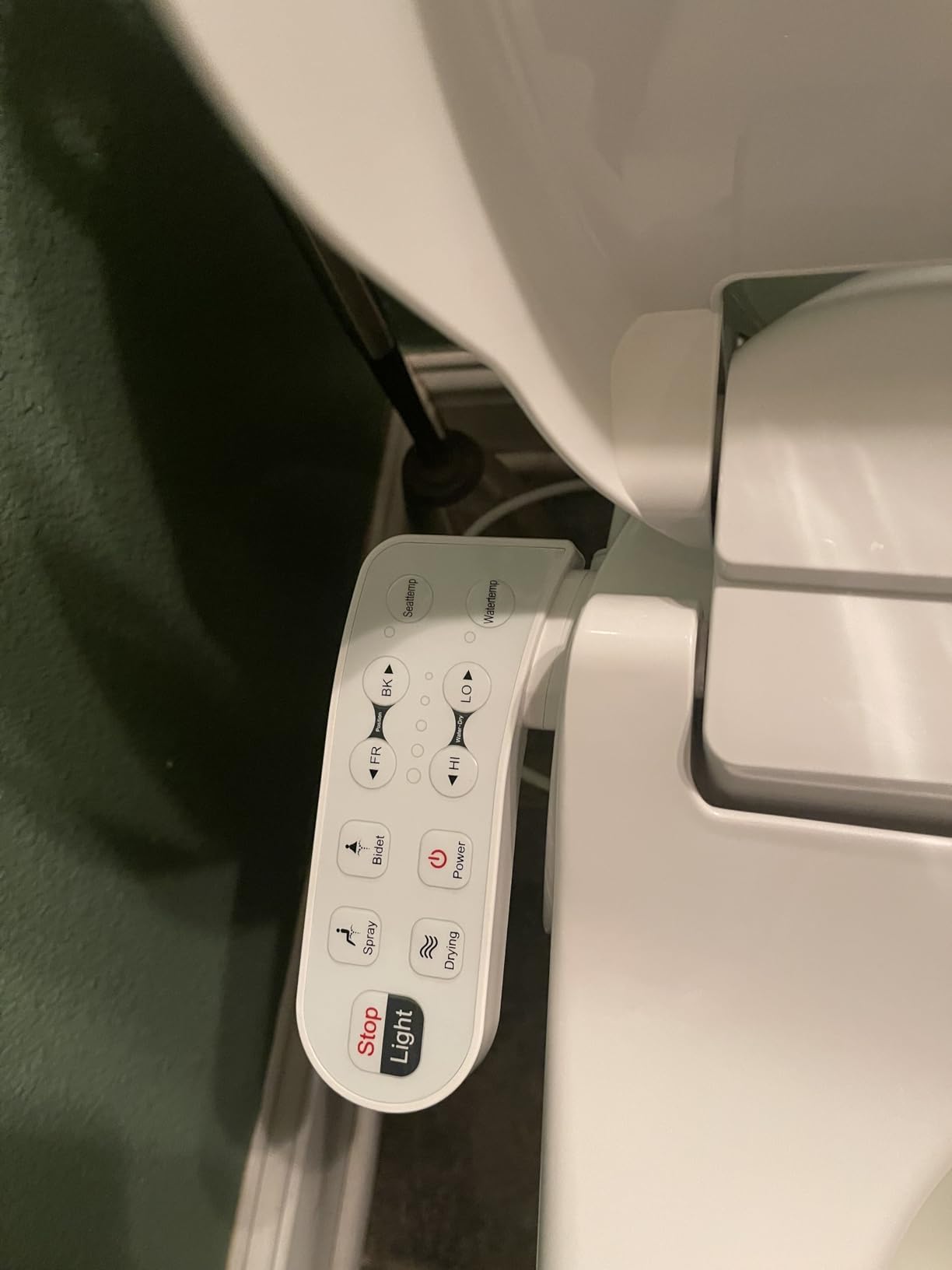 ZMJH 236 Smart Bidet Toilet Seat Elongated - Endless Warm Water, Heated Seat & Vortex Wash, Dual Front/Rear Cleaning, Warm Air Dryer, LED Night Light, Electric-Powered (Elongated) - Customer Photo 3