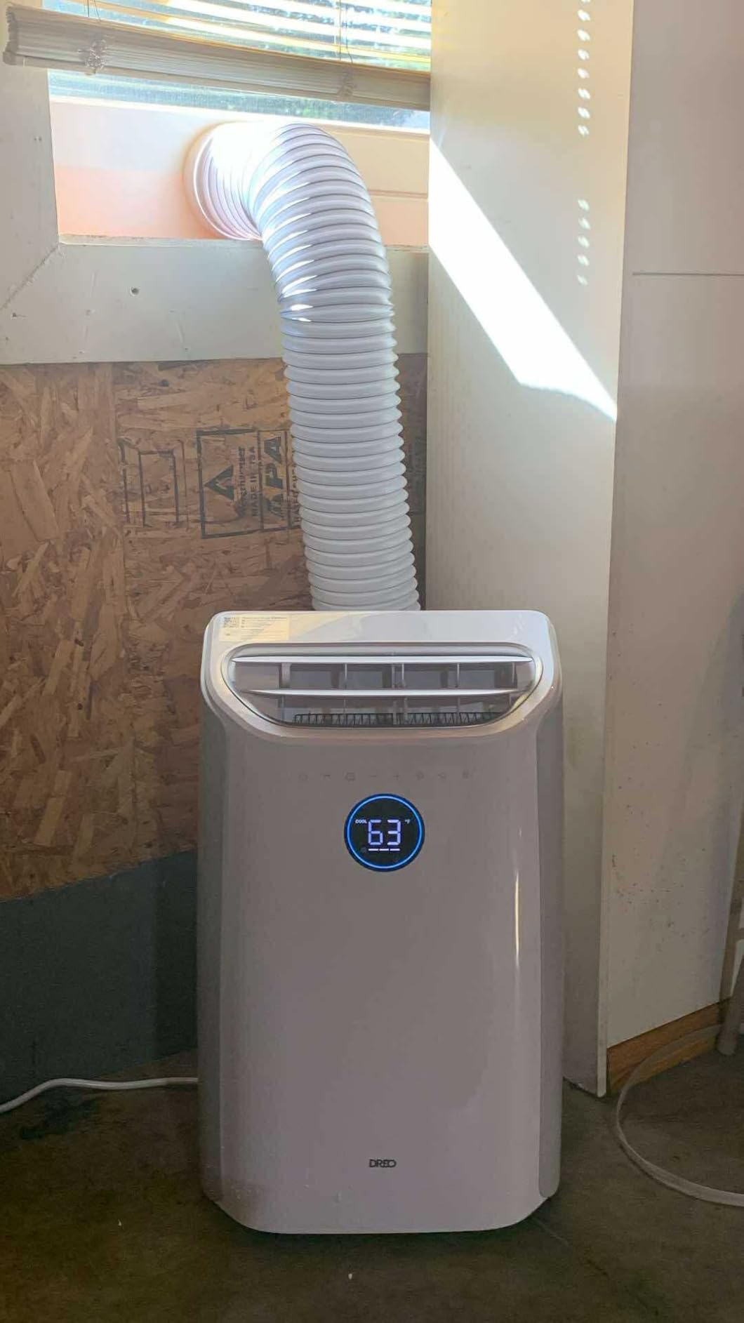 Dreo Portable Air Conditioners, 14000 BTU ASHRAE (10,000 BTU DOE) Smart AC Unit for Room with Drainage-free Cooling, APP/Voice/Remote, Fan & Dehumidifier, Quiet Standing AC for Bedroom, AC516S New - Customer Photo 1