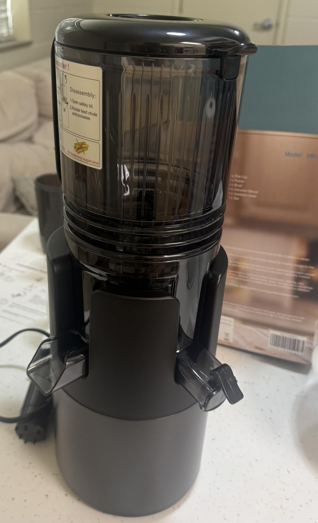Cold Press Juicer Machines, High Nutrient Retention, 99% Juice Yield, 5.3