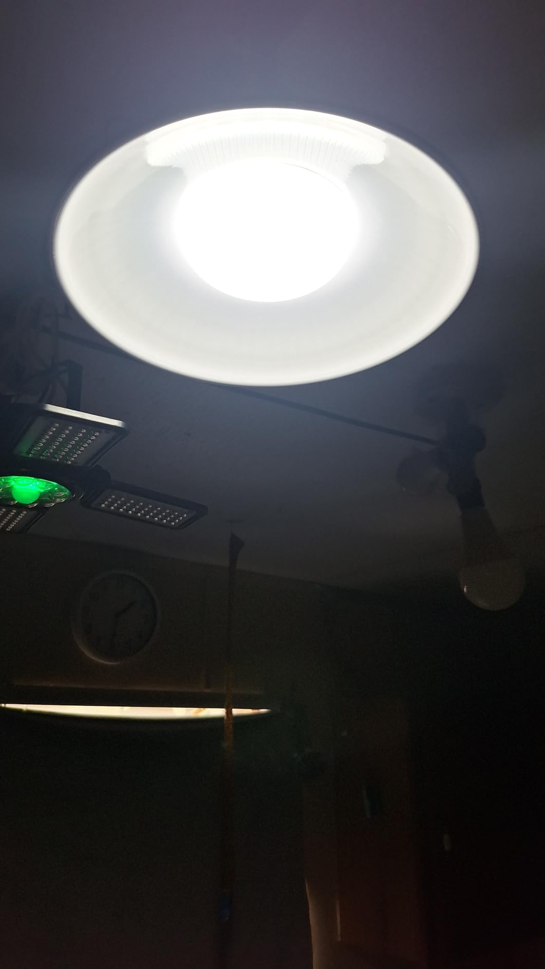 Solar Shed Light Indoor Outdoor, 2000LM Daytime Available Pendant Light with Pull String, Dusk to Dawn, 3 Lighting Modes Solar Lights Indoor, IP65 Waterproof for Barn, Gazebo, Shop, Garage - Customer Photo 1