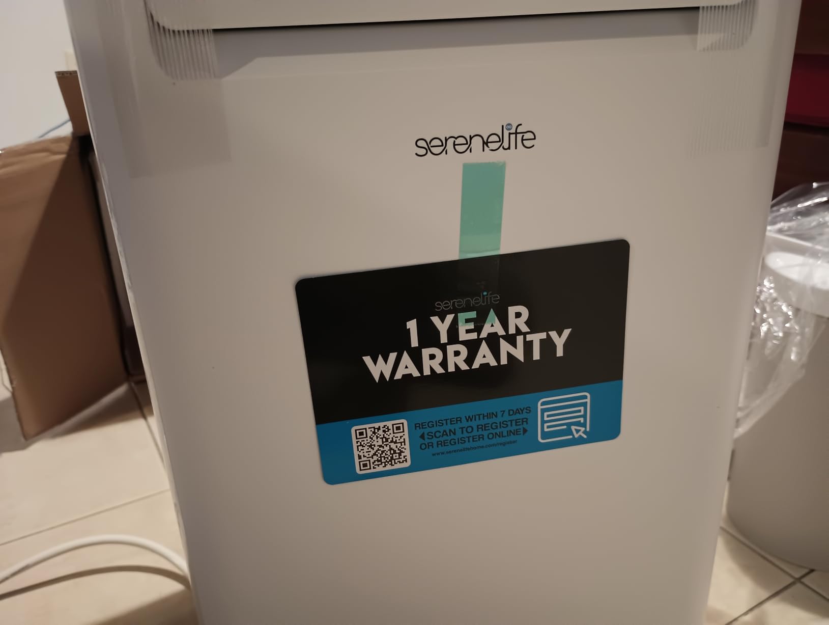 SereneLife 8,000 BTU Portable Air Conditioner and Heater, Small AC with Dehumidifier and Fan, Mini AC Unit with 350 Sq. Ft. Coverage, Includes Remote Control and Window Mount Kit - Customer Photo 1