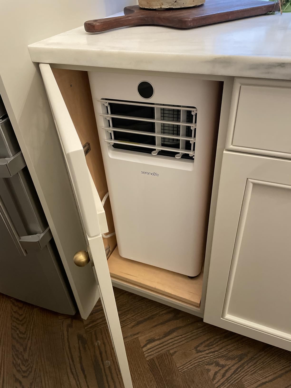 SereneLife 10,000 BTU Portable Air Conditioner, Small AC with Dehumidifier and Fan, Wifi Function, Mini AC Unit with 450 Sq. Ft. Coverage, Includes Remote Control and Window Mount Kit - Customer Photo 2