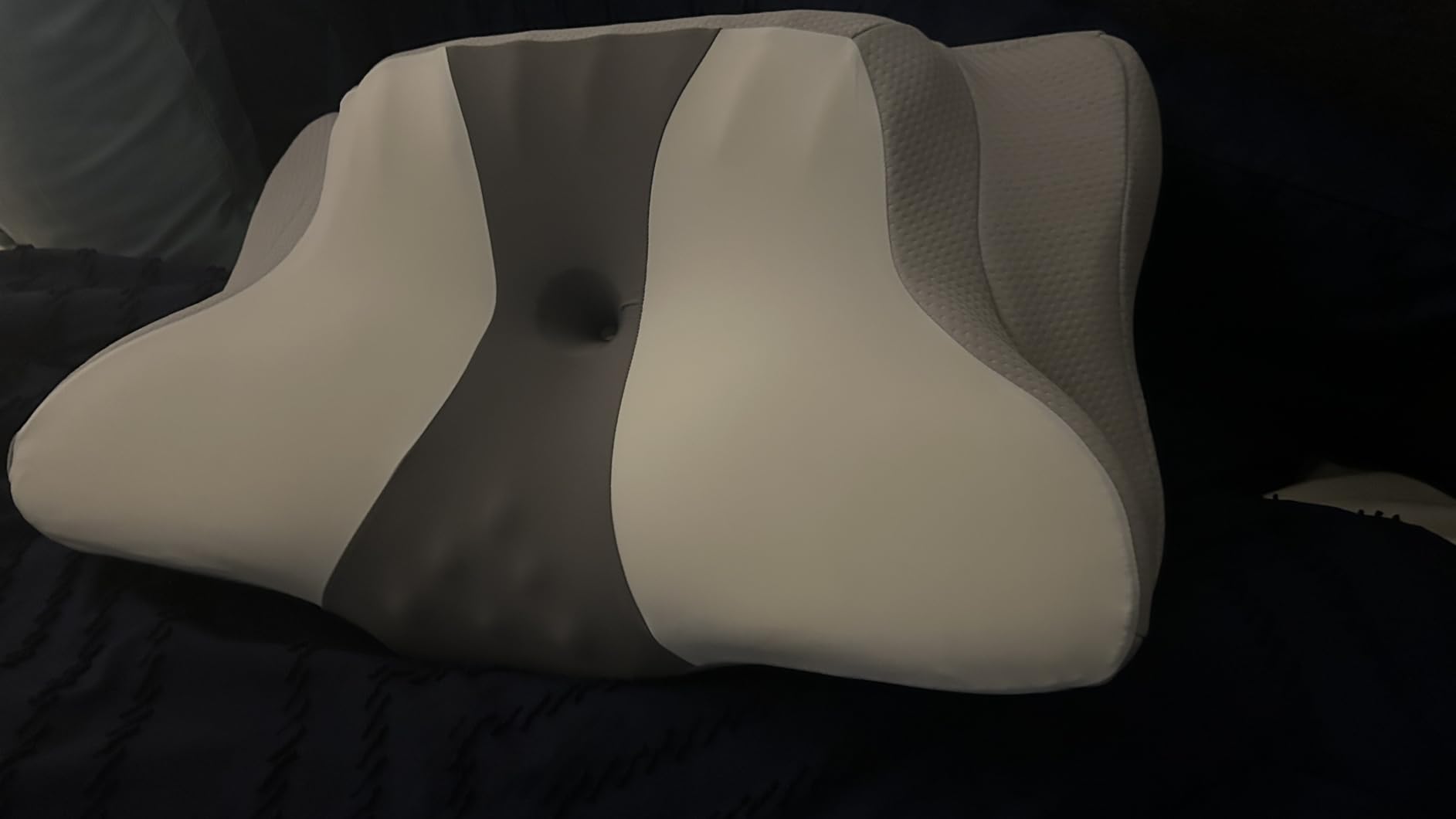 Cervical Pillow for Neck Pain Relief - Ergonomic Pillow for Sleeping Side Sleeper Pillow for Adults, Contour Neck Pillow Cooling Memory Foam Pillows, Orthopedic Bed Pillow for Back Stomach Sleepers - Customer Photo 2