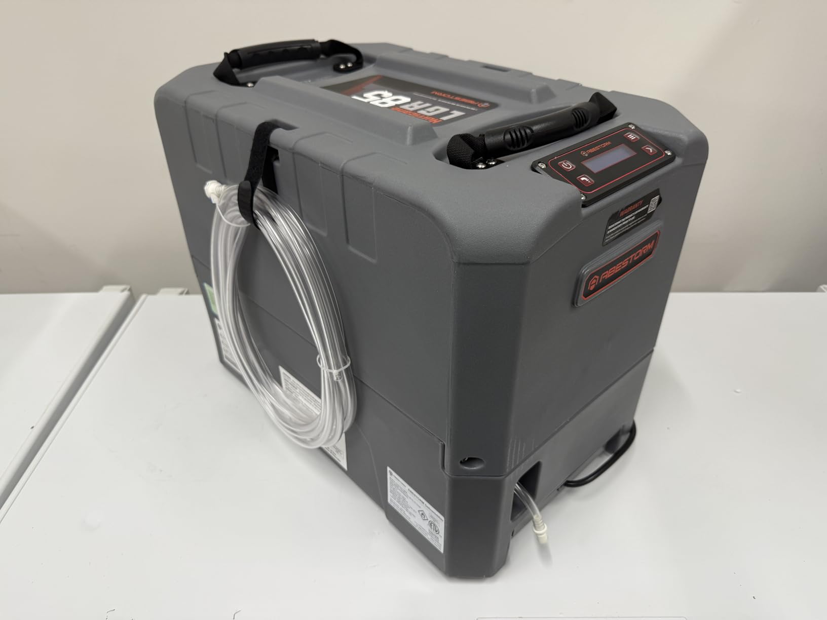 Abestorm Smart WiFi LGR85 Commercial Dehumidifiers with Pump, 180 PPD Industrial Dehumidifier for Basement, Crawl Space, Warehouse, Auto Defrosting, APP Control, 5 Years Limited Warranty Customer Review Abestorm Smart WiFi LGR85 Commercial Dehumidifiers with Pump, 180 PPD Industrial Dehumidifier for Basement, Crawl Space, Warehouse, Auto Defrosting, APP Control, 5 Years Limited Warranty - Customer Photo 1