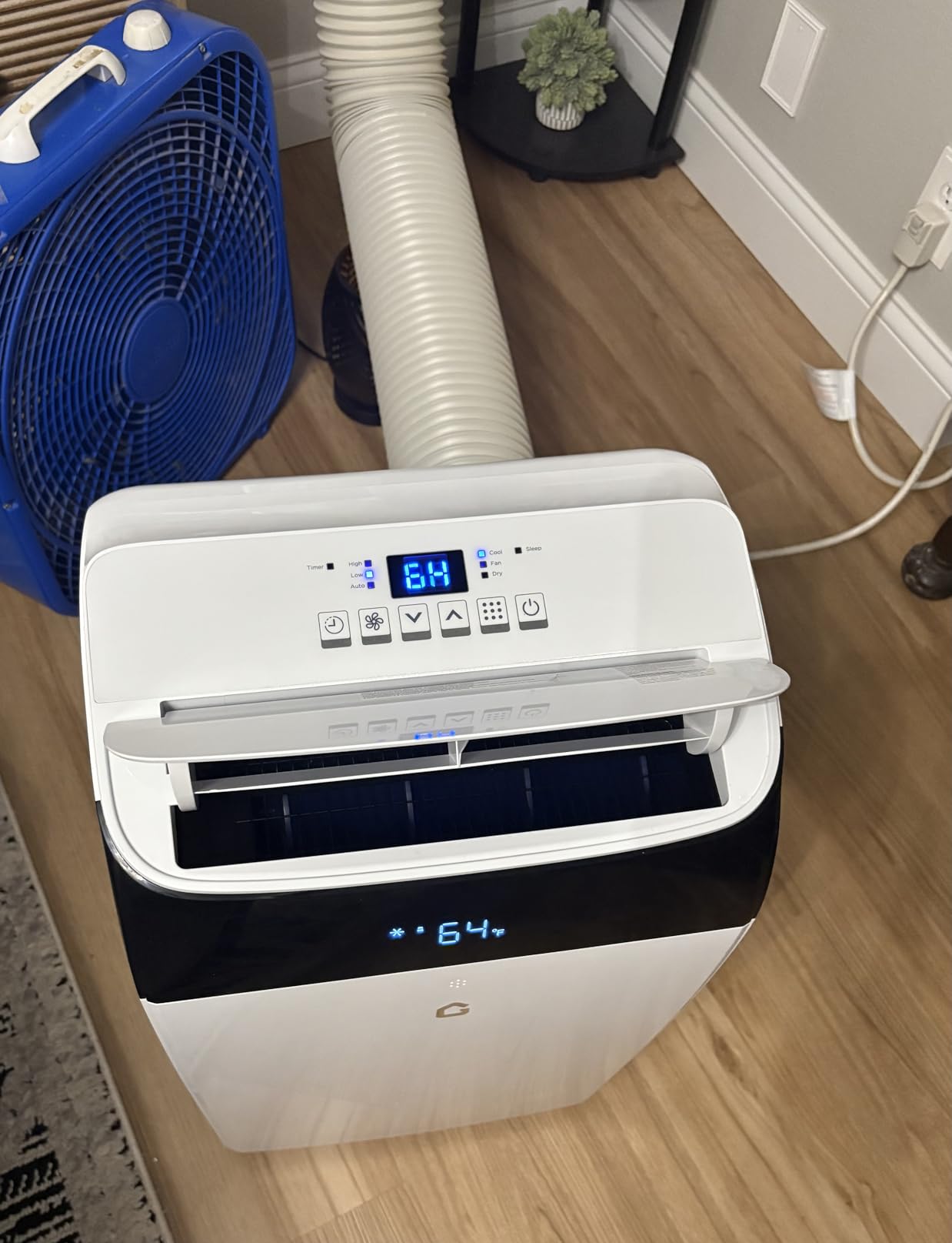 14000 BTU Portable Air Conditioners, 3-IN-1 Free Standing Cooling AC Unit with Fan & Dehumidifier, Quiet Air Condicionado Cooling Up to 750 Sq.Ft, with Remote Control & 24H Timer Function - Customer Photo 1