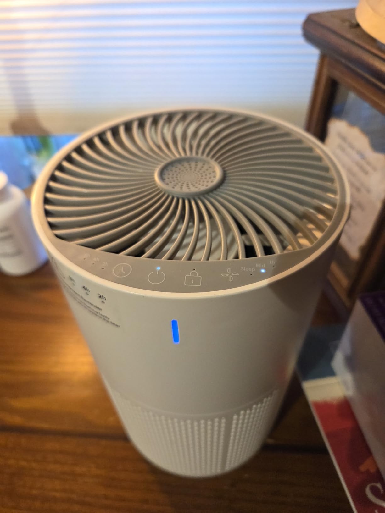 Air Purifier for Home Large Room up to 1095 Sq Ft, H13 True HEPA Filter for Allergies, Smoke, Odor, Pets, Dust, Quiet Sleep Mode, Timer, Air Purifiers for Home Bedroom Office - Customer Photo 1