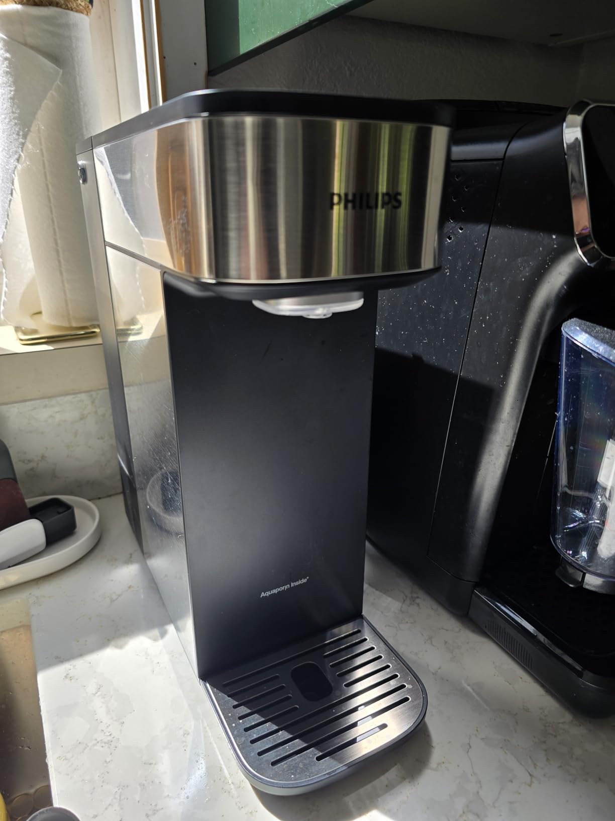 Philips Reverse Osmosis Water Filter Countertop, 6 Stage RO System Water Filtration Purifier with Aquaporin Inside Remineralization and 2 Portable Pitchers, NSF/ANSI 372 Certified, Reduce TDS Lead - Customer Photo 1
