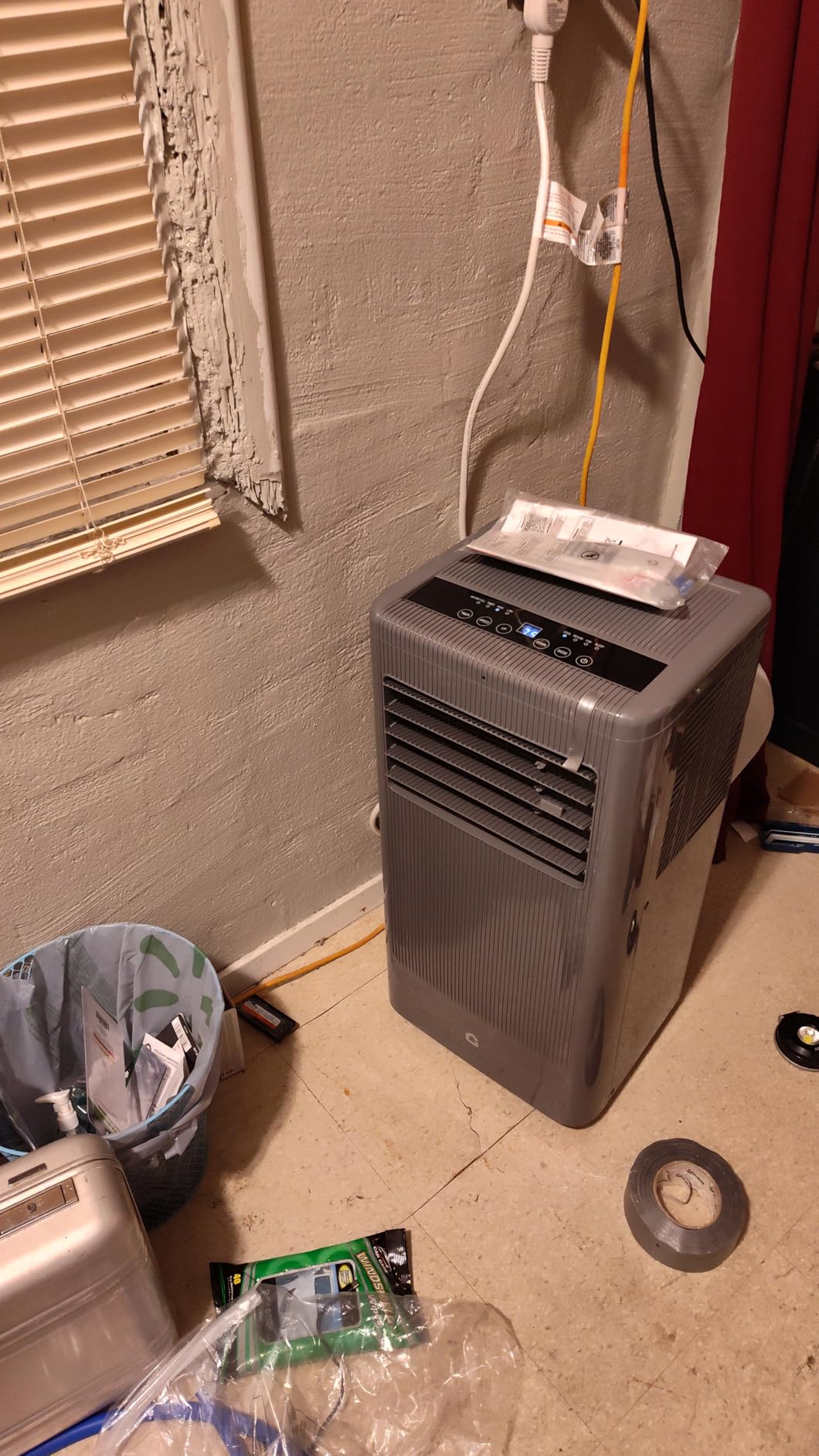 8000 BTU Portable Air Conditioner 3-in-1 Cooling AC Portable Air Conditioner for Room with Sleep Mode, Ventless Floor Air Conditioner, 3 Speeds Fan & Dehumidifier - Customer Photo 1