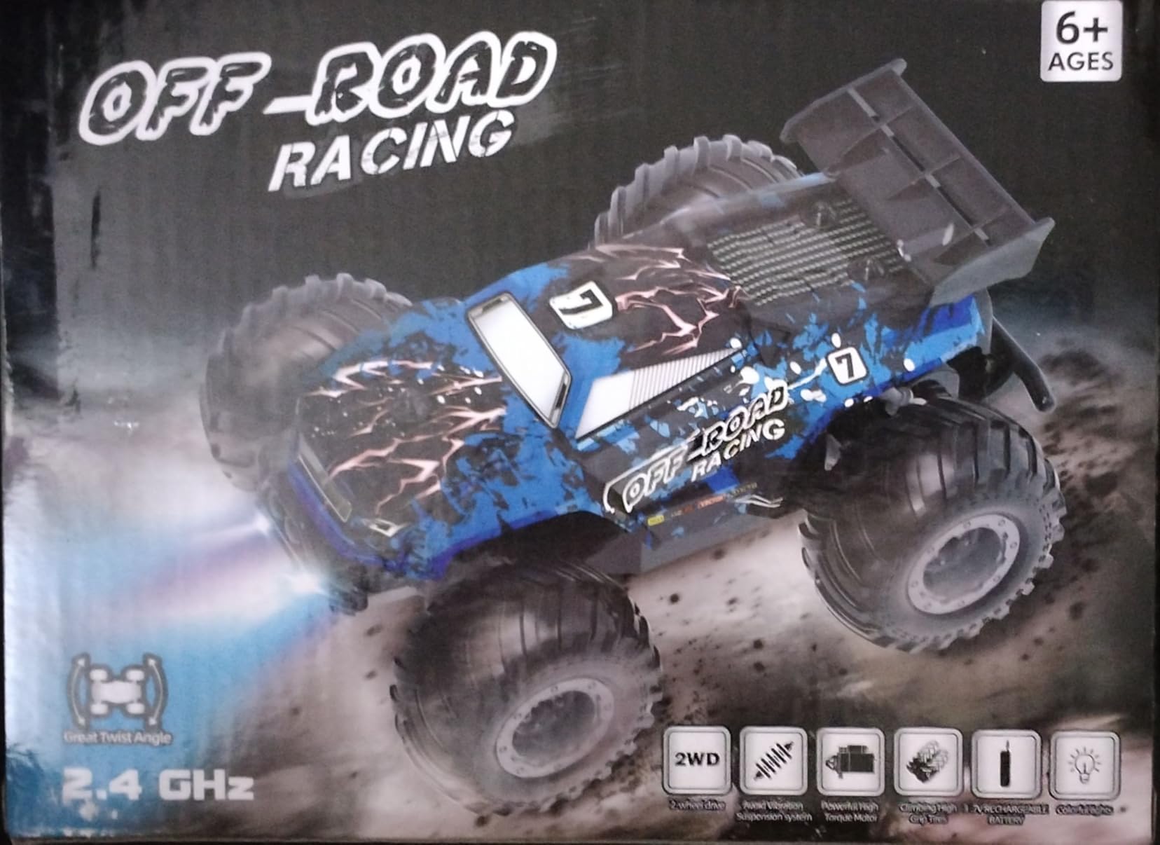 Remote Control Car for boys 4-7, All-terrain Remote Control Truck for Boys 8-12 - Customer Photo 1