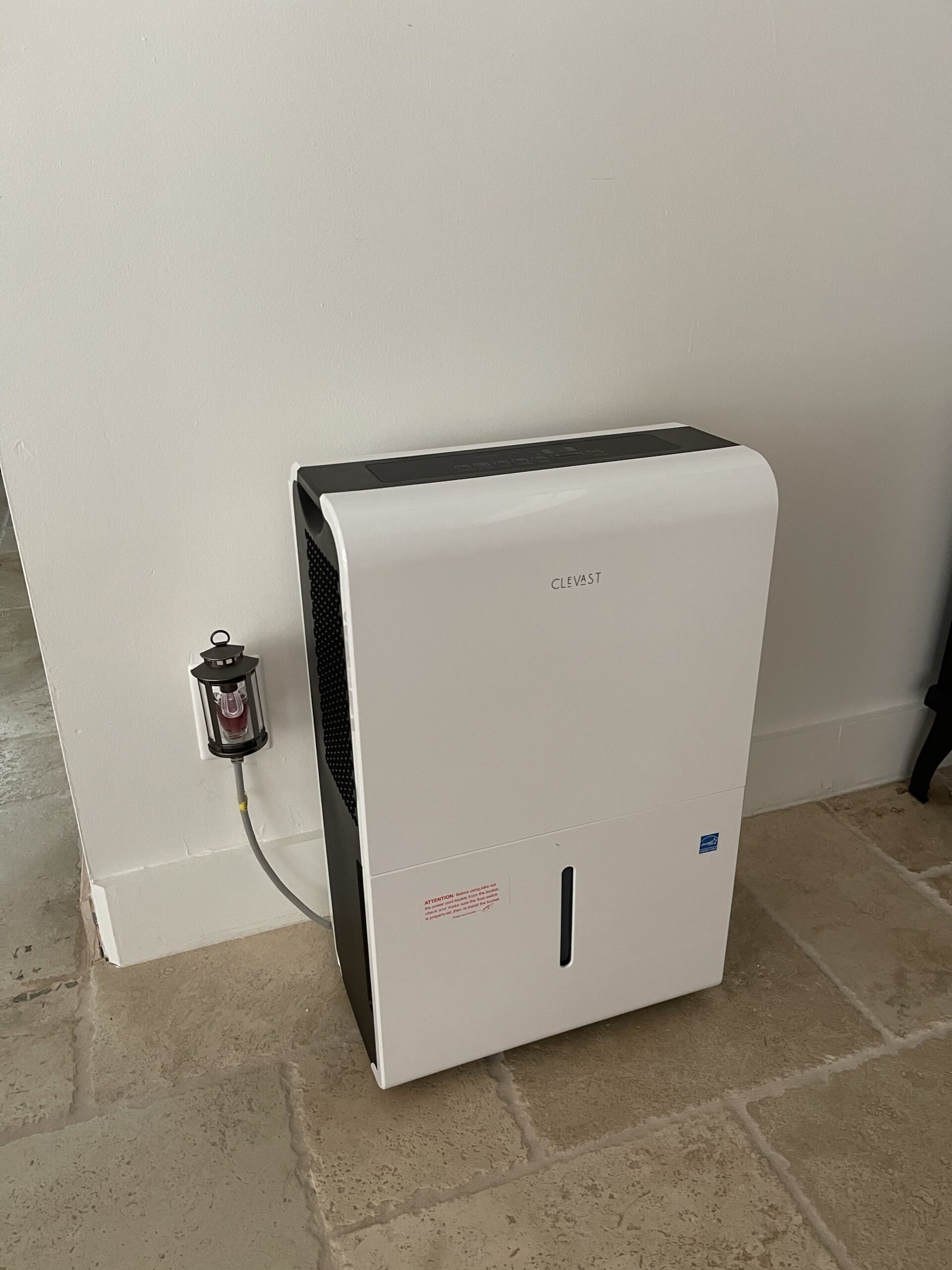CLEVAST Small Dehumidifier for Home - 30 OZ Mini Quiet Dehumidifiers for Bathroom, Upgraded Portable Compact Air Dehumidifier for Room, Closet, RV, Camper, House (Not Cordless) - Customer Photo 2