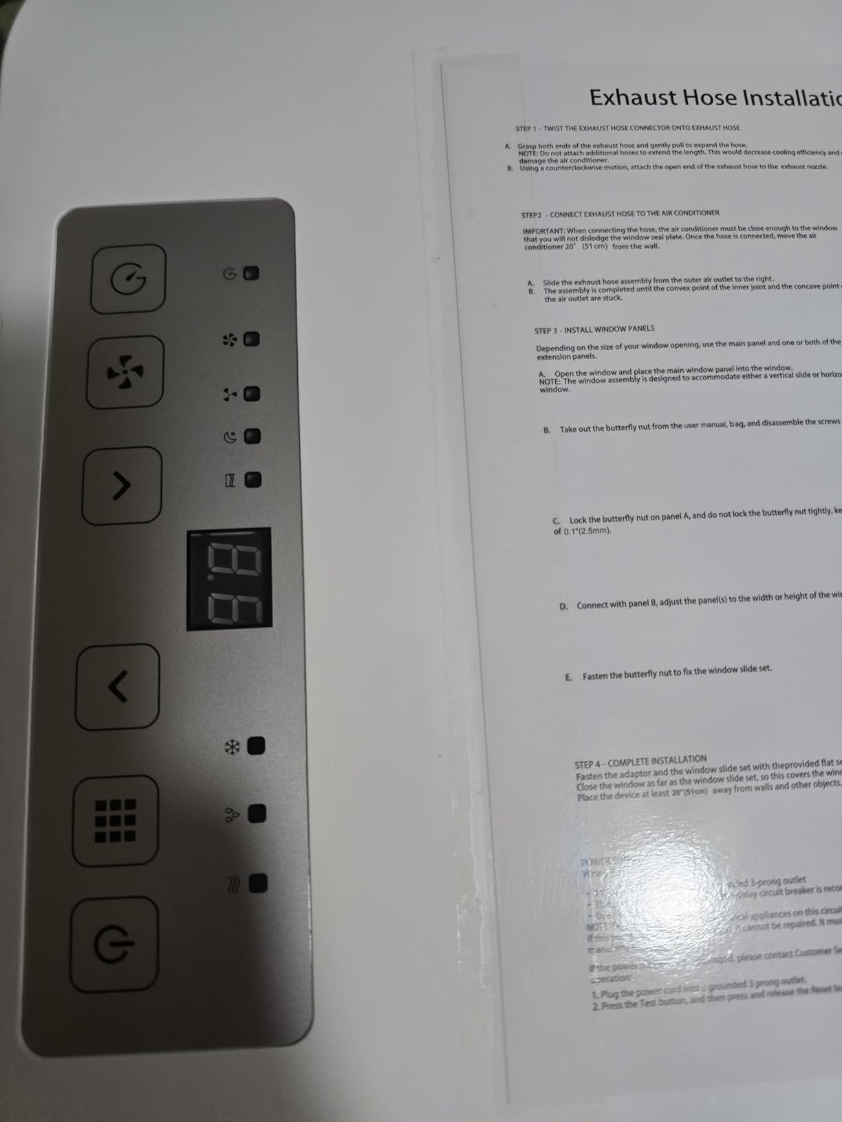 Portable 8000 BTU Air Conditioner, 4 in 1 protable AC, Cools 350sq. ft, Remote Control, 24 Hour Timer, Quiet Operation,Window Fan, 2 Speed for Bedroom Office Home Dorm Customer Review Portable 8000 BTU Air Conditioner, 4 in 1 protable AC, Cools 350sq. ft, Remote Control, 24 Hour Timer, Quiet Operation,Window Fan, 2 Speed for Bedroom Office Home Dorm - Customer Photo 2