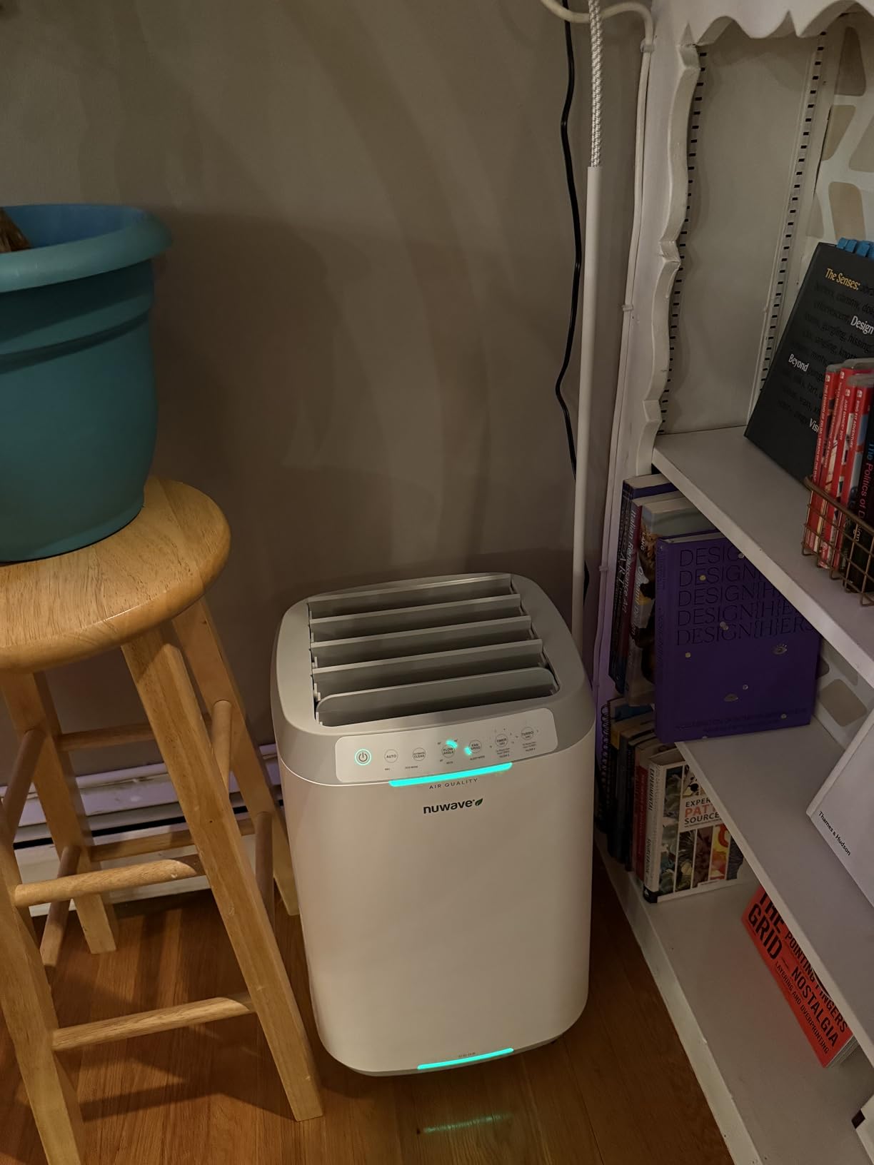 Nuwave Forever Air Purifier for Home Large Room Up to 2,002 Ft², Dual Sensors, 7 Easy to Clean & Washable Filters, Smart WiFi, Removes Smoke, Dust & Pollen Down to 0.1 Microns - Customer Photo 1