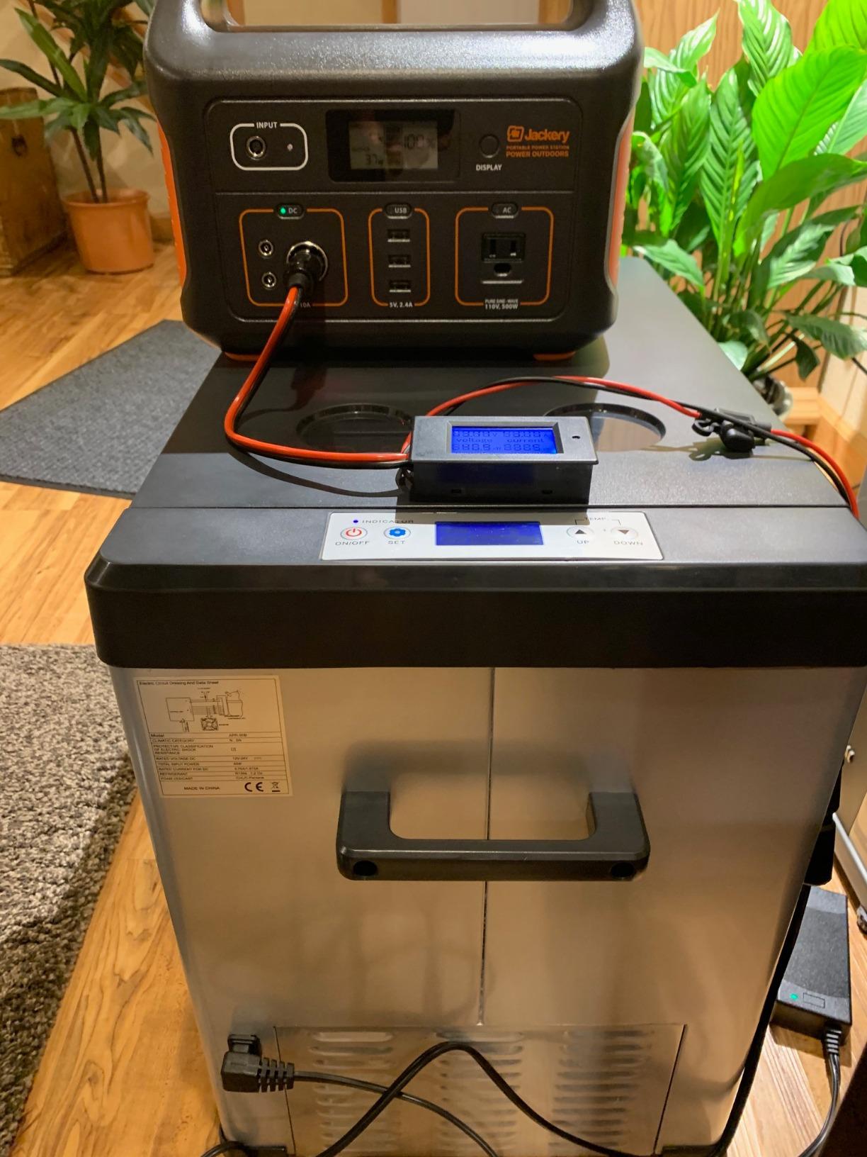 Jackery Portable Power Station Explorer 500 and 16.4 Ft Extension Cable, 518Wh Solar Generator Lithium Battery Pack with AC Outlet for Home Use, Emergency Backup,Road Trip (Solar Panel Optional) Customer Review Jackery Portable Power Station Explorer 500 and 16.4 Ft Extension Cable, 518Wh Solar Generator Lithium Battery Pack with AC Outlet for Home Use, Emergency Backup,Road Trip (Solar Panel Optional) - Customer Photo 1