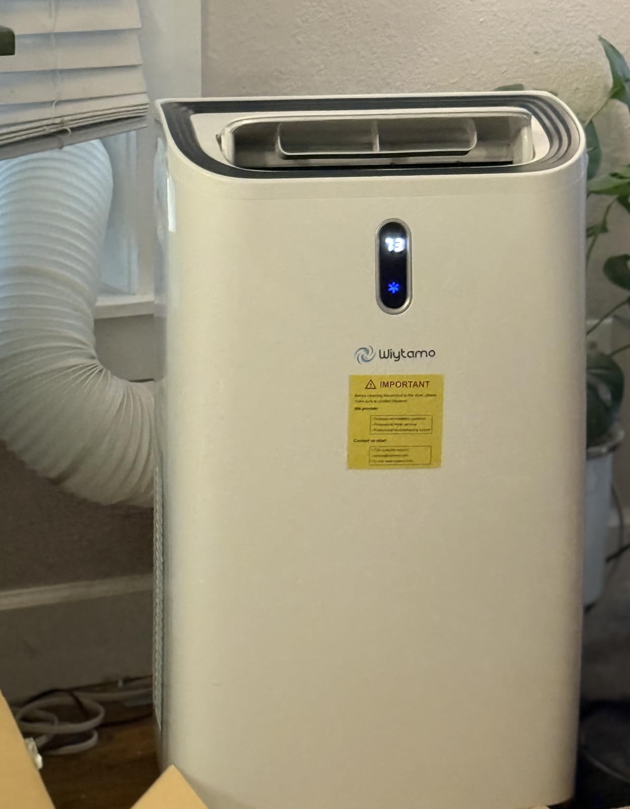 14,000 BTU Portable Air Conditioners for 700 Sq.Ft, 4-in-1 Room Air Conditioner with Cooling, Heating, Dehumidifier, Fan, Remote, Sleep Mode, Auto Swing, 24H Timer, Self-Evaporating Portable AC Unit - Customer Photo 3