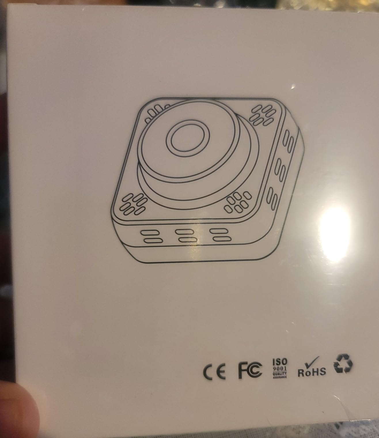 Hidden Camera, Nanny Cam Wireless, 2K Mini Security Camera WiFi/No WiFi Use, Free Cloud & SD Storage, Nanny/Pet/Baby Monitor with Magnetic Mount - 2025 Upgraded - Customer Photo 1