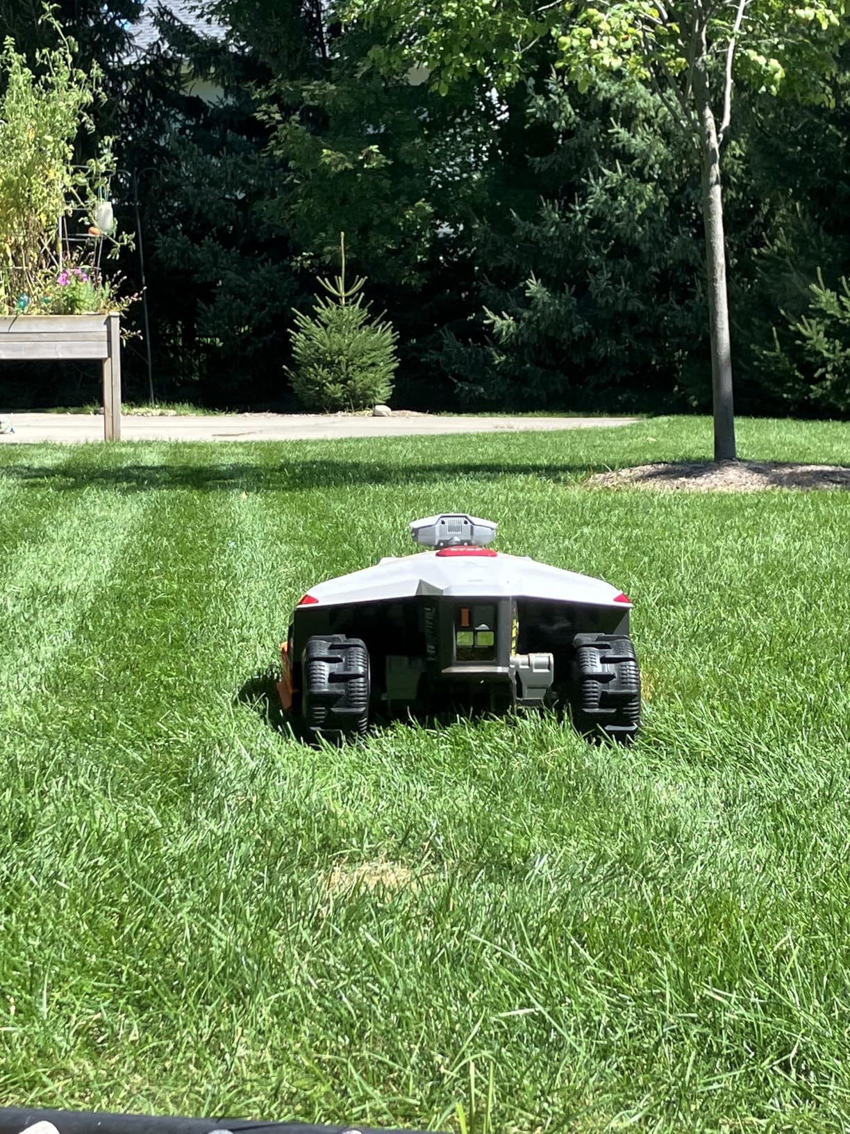LUBA 2 AWD 5000X Robot Lawn Mower with 4G, All-Wheel-Drive for 80% Slope, Perimeter Wire Free for 1.25 Acres, UltraSense AI Vision & RTK Auto-Mapping, 1.0 LUBA 2 AWD 5000X Robot Lawn Mower with 4G, All-Wheel-Drive for 80% Slope, Perimeter Wire Free for 1.25 Acres, UltraSense AI Vision & RTK Auto-Mapping, 1.0